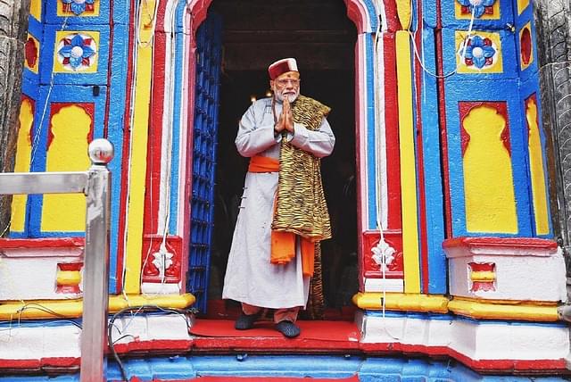 PM Modi at Shri Kedarnath temple in Uttarakhand (@narendramodi/Twitter)