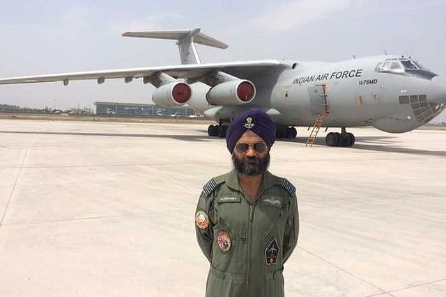 Group Captain Sandeep Singh Chhabra. (@IAF_MCC/Twitter)