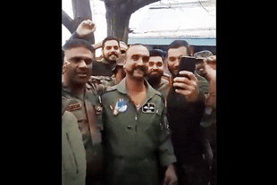 Wing Commander Abhinandan Varthaman (PTI)