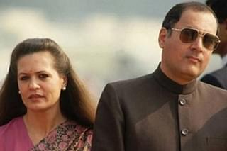 Sonia and Rajiv Gandhi (Pic Via Opindia)