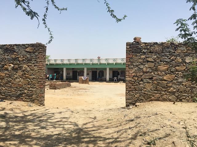The house of Sharif Khan in Mandla Kalan village
