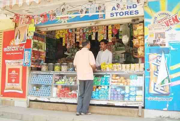 Kirana store facade in Bengaluru. (Flickr/Insight Instore)