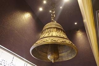 The bell with the Dashavataram embellished on it.