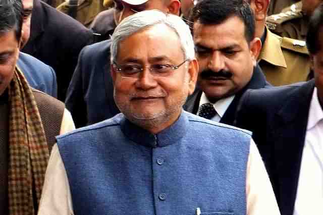 Bihar Chief Minister Nitish Kumar. (image via Shivam Setu/Wikimedia Commons) 