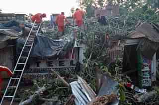 Destruction caused by Cyclone Fani (@NDRFHQ/Twitter)