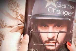Shahid Afridi’s book had hit the stands on 30 April.(image via Shahid Afridi/Facebook)