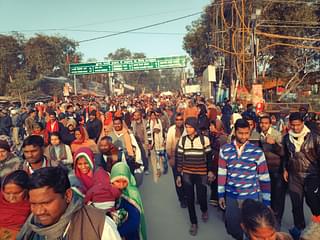 All roads did lead to Prayagraj this Kumbh Mela (Photo: Chinmay Hegde)