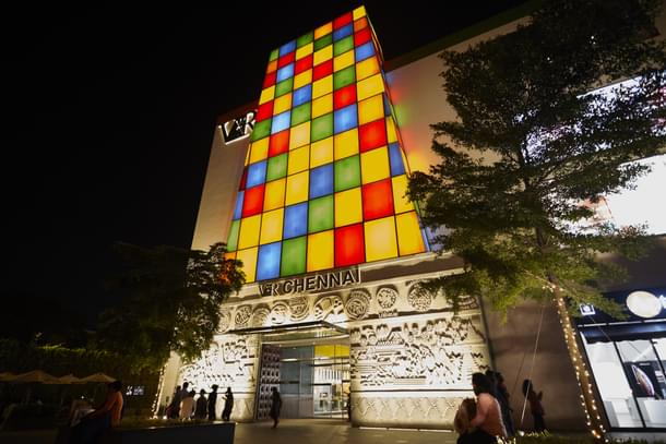 Various dynasties of the region displayed on the gopuram