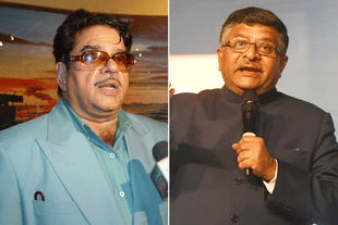 Shatrughan Sinha and Ravi Shankar Prasad