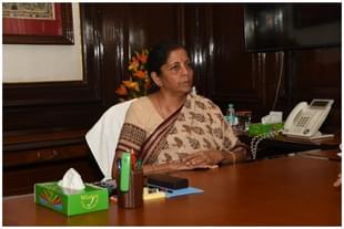 Finance Minister Nirmala Sitharaman (@FinMinIndia/Twitter.com) 