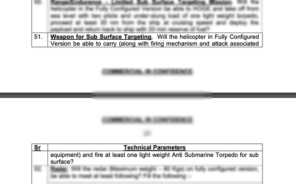 Request For Information issued by the Navy in 2017. 