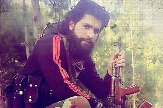 Zakir Musa, the slain former chief of Al-Queda’s Kashmir branch.