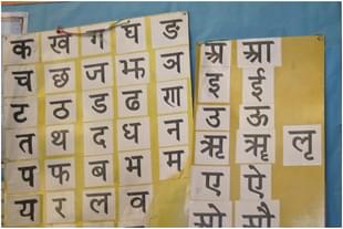 The Hindi varnamala 
