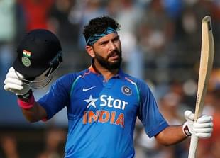 Yuvraj Singh opened his innings for India against Kenya in 2000. Since then, he has represented the men in Blue in all formats. (@CVShinde07/Twitter)