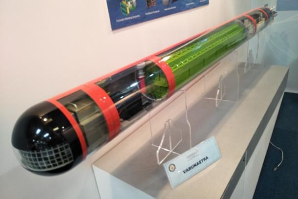 Heavyweight Torpedo Varunastra  (Representative Image) (@livefist/Twitter)