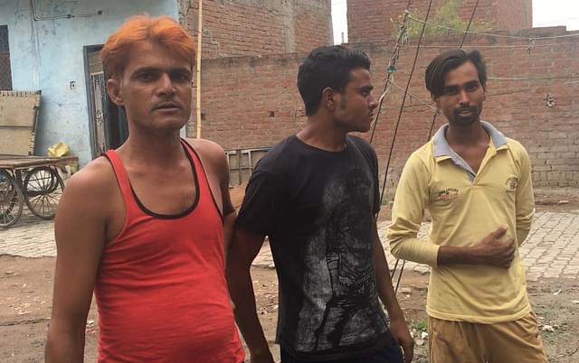 (Left to right)Mohammad Adil, Shahnawaz Khan and another local resident