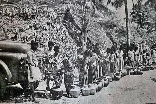 Waiting in line for drinking water supply epitomises the history of Chennai’s water woes.