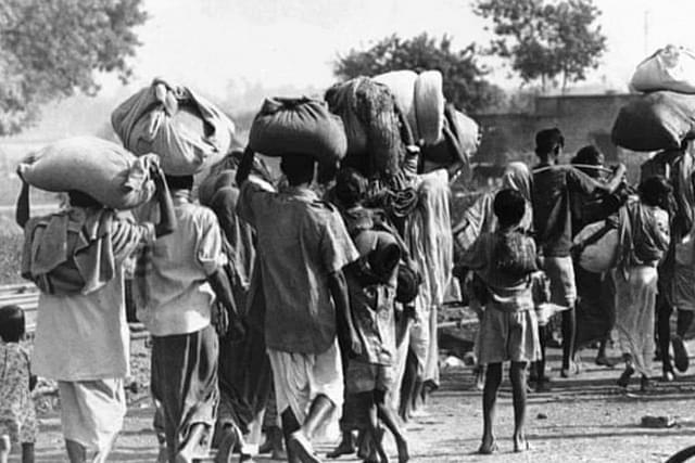 The migration of the refugees to Marichjhapi.