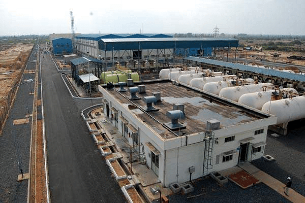 Minjur desalination plant near Chennai.