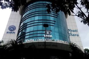 TCS office in Pune. (Rakesh Pandey via Facebook) 