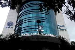 TCS office in Pune. (Rakesh Pandey via Facebook)&nbsp;