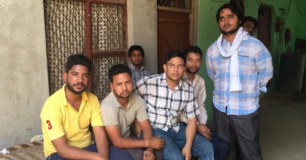 Neighbours in Aslam’s second house located at the back gate of the girl’s grandfather’s house