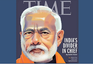 Time cover showing PM Modi as a divider in chief