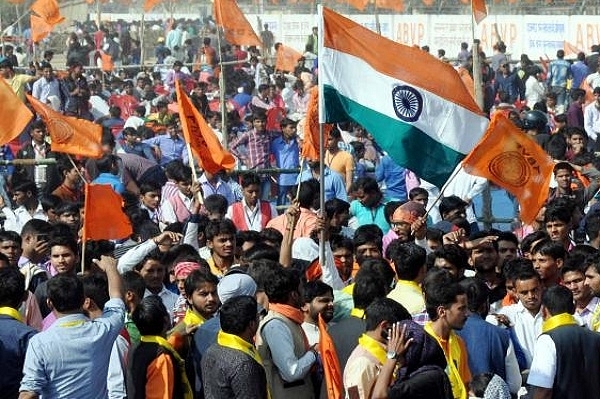 ABVP members at a rally