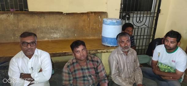 Arrested Gang members