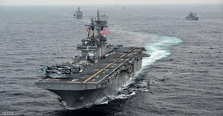 The USS Boxer. (pic via Twitter)