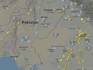 Pakistan’s airspace along India’s broder. (representative picture) 