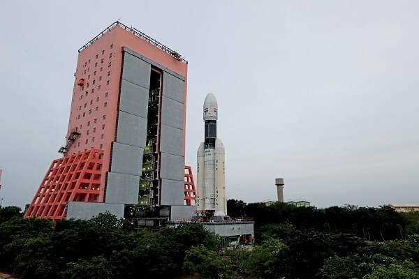 GSLV MarkIII-M1 outside the assembly building