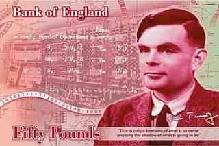 The concept of Alan Turing banknote (@bankofengland/Twitter)