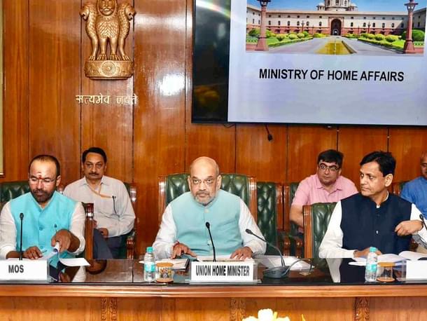 Home Minister Amit Shah. (via Twitter) 