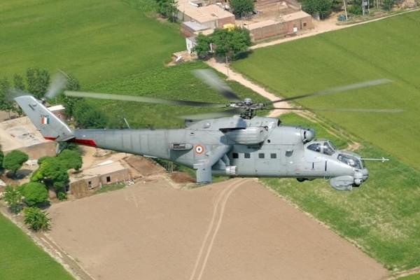 IAF’s Mi-35 Attack chopper (Pic Via IAF Website)