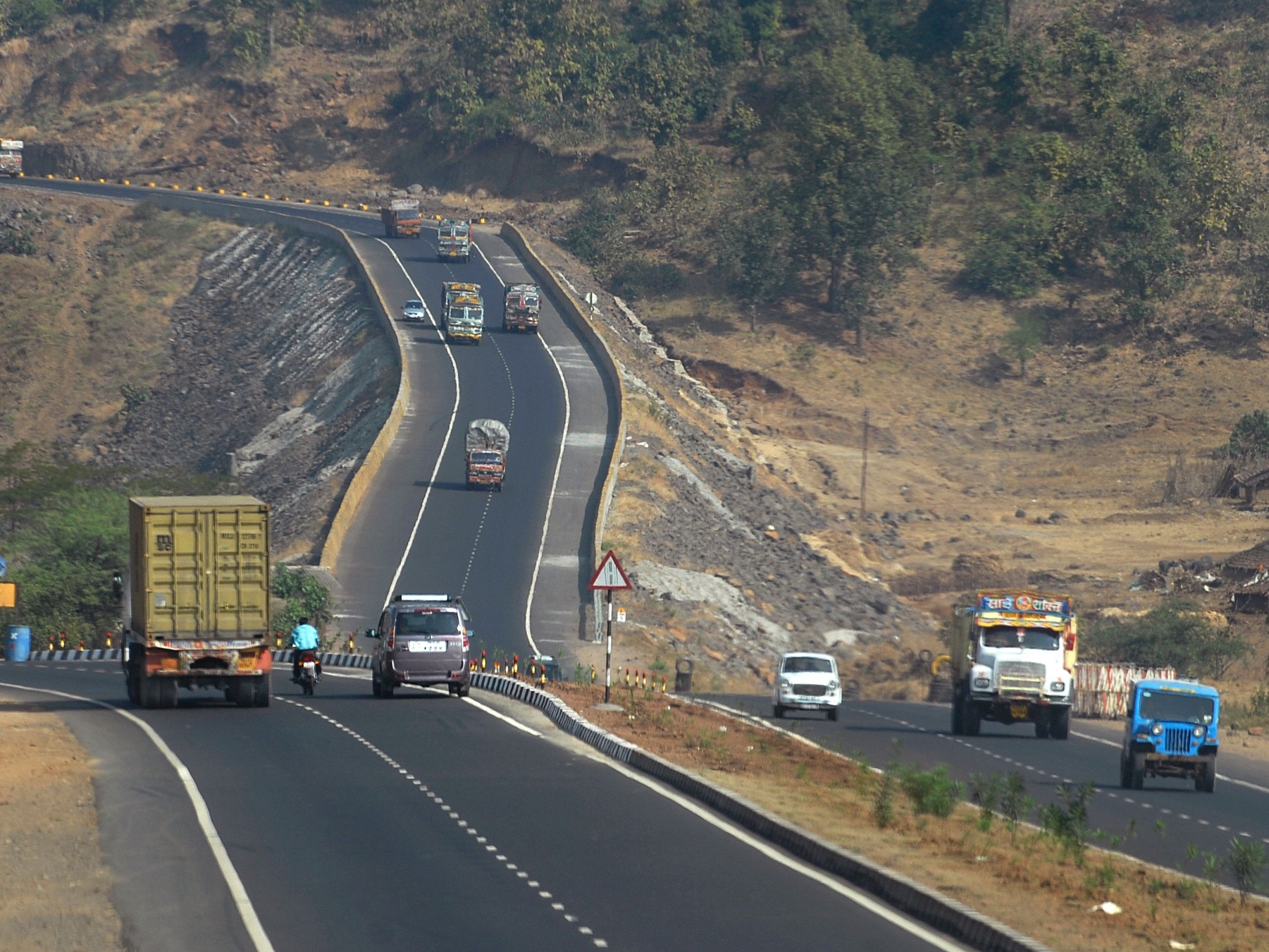 The Mumbai-Agra National Highway (Abhijit Bhatlekar/Mint via Getty Images) (representative picture)