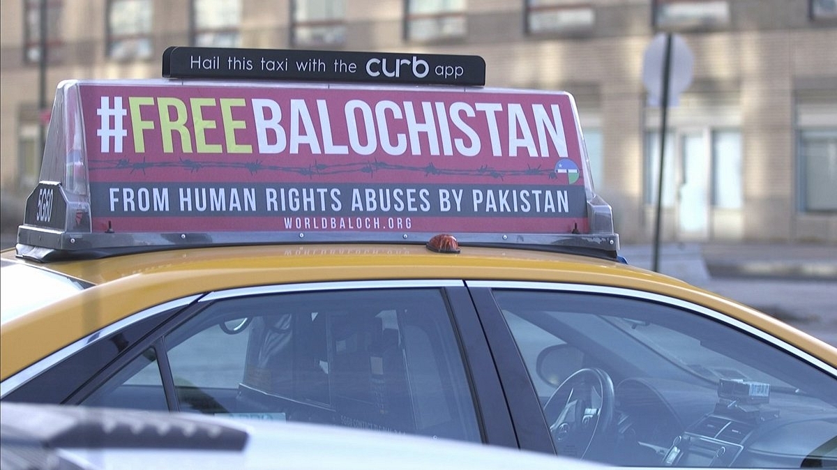 Free Balochistan campaign in London. (representative image) (via Twitter)