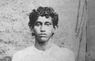 Revolutionary freedom fighter Khudiram Bose who was executed by the British Raj when was just 18 years old,&nbsp; for Muzaffarpur Bomb conspiracy. (Image source:- Twitter/ @IndiaHistoryPic)