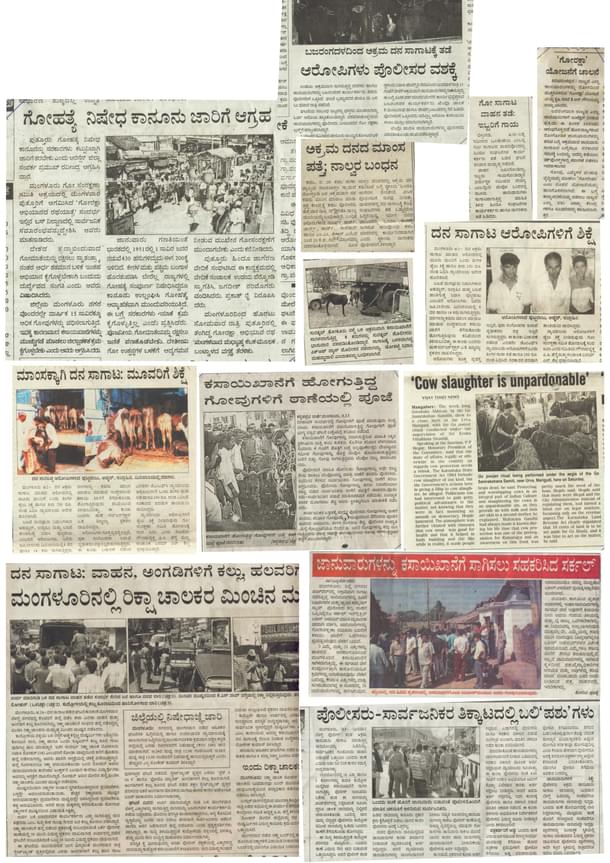 News reports that have spoken at length about the menace of cattle theft and slaughter in the region. 