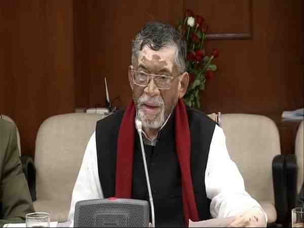 Union Labour and Employment Minister Santosh Kumar Gangwar.