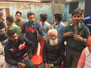 Victims of attack in Mantola, Agra.