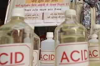 There is a restriction on sale of acid through retail channels by treating it as poison.&nbsp;