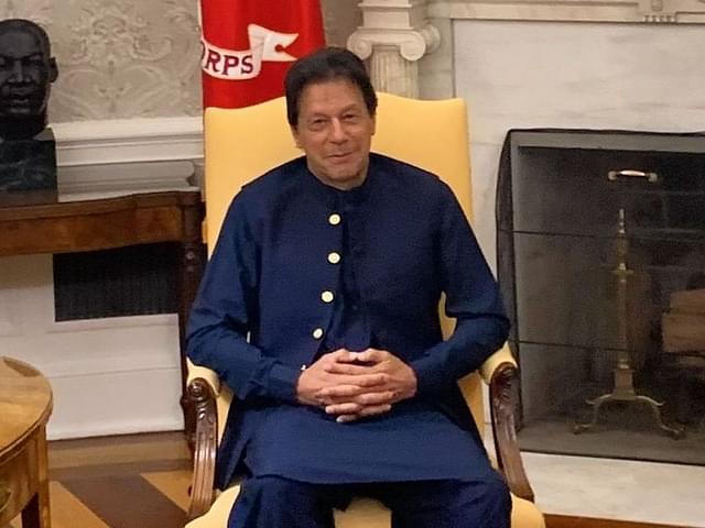 Imran Khan during US visit. (pic via Twitter)