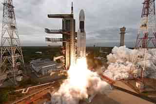 The Chandrayaan 2 was launched successfully from ISRO’s Sriharikota base on 22 July.(image via @ISRO/Facebook)