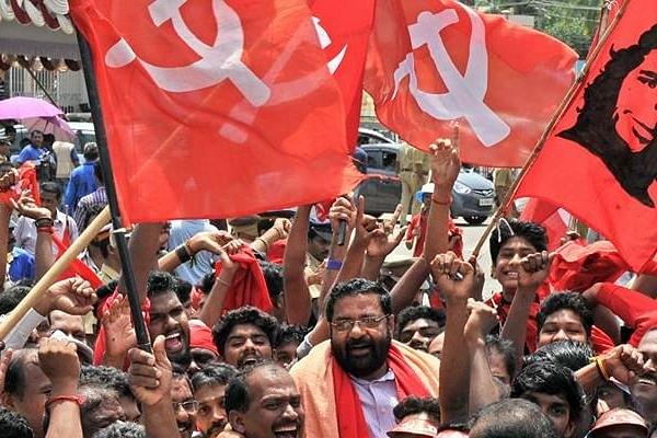 A communist rally in Kerala.