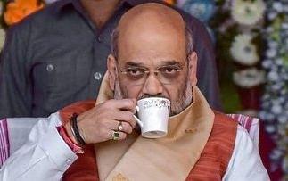 Home Minister Amit Shah (pic via Twitter)