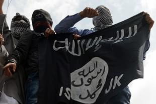 IS flags in Kashmir (TAUSEEF MUSTAFA/AFP/GettyImages)