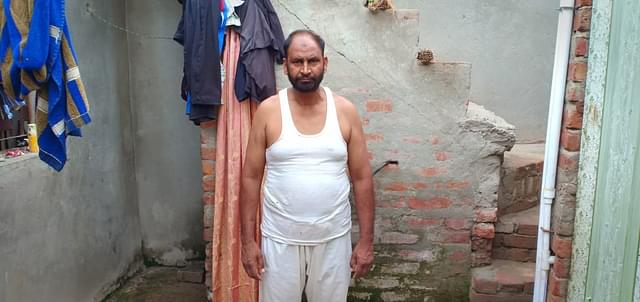 Dilsher Khan at his house in Mehfooz Nagar.
