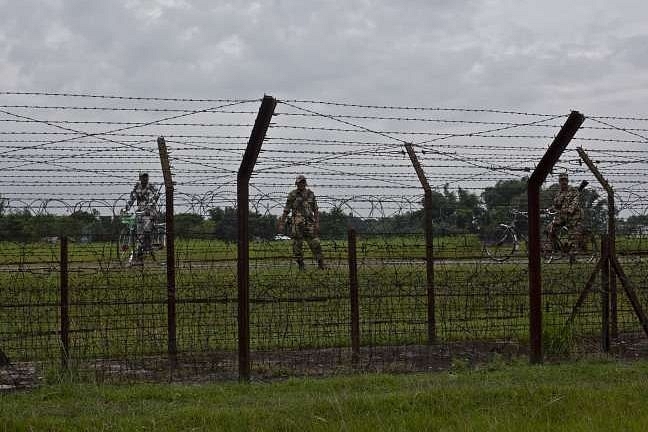 A border fence. (representative image) (Shazia Rahman via GettyImages)