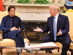 Pakistan PM Imran Khan and US President Donald Trump. (via Twitter)